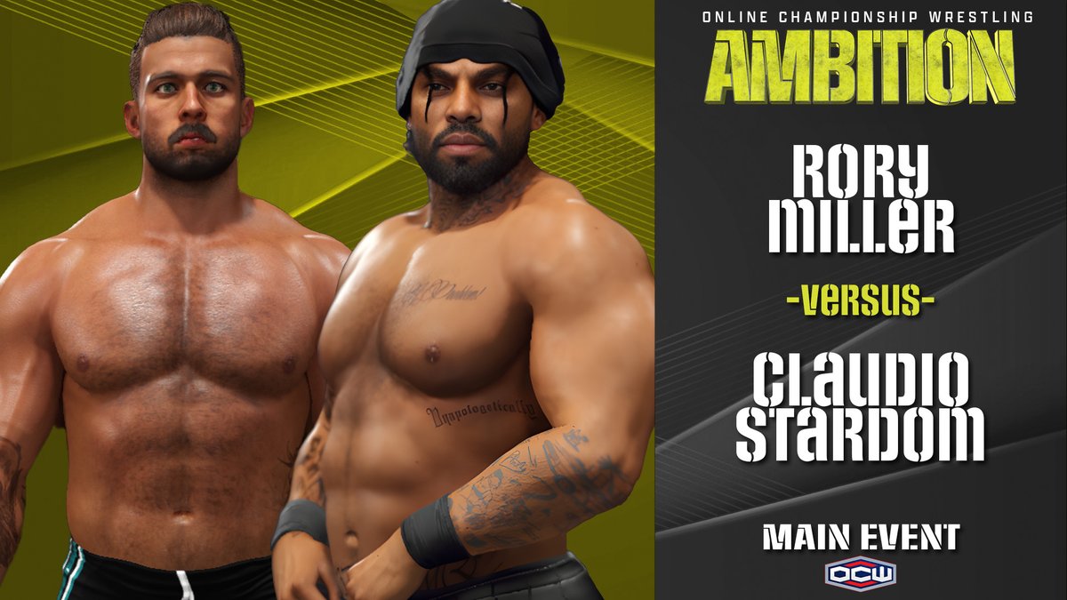 ocwfed's tweet image. #OCWFED returns tonight with our Rookie Show Ambition episode #95!    7:05PM EST

Main Event - Rory vs Claudio - GRUDGE MATCH
LIVE on twitch.tv/ocwfed
youtube.com/ocwfedtv

#WeArePvP #WWE2K24 #dungeonsanddragons