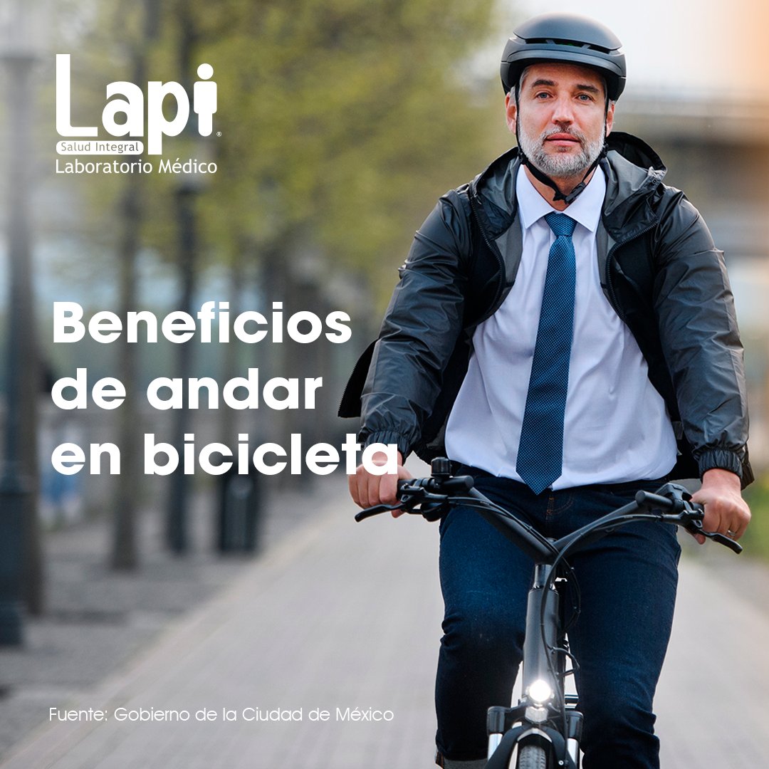 lapi_lab's tweet image. Los paseos en bicicleta no solo son divertidos, también traen beneficios a tu salud, conócelos y comenta si agregarías algún otro.

#LaboratoriosLapi #LapiMx #EstudiosDeLaboratorio

Fuente:  bit.ly/3ZUu2e5