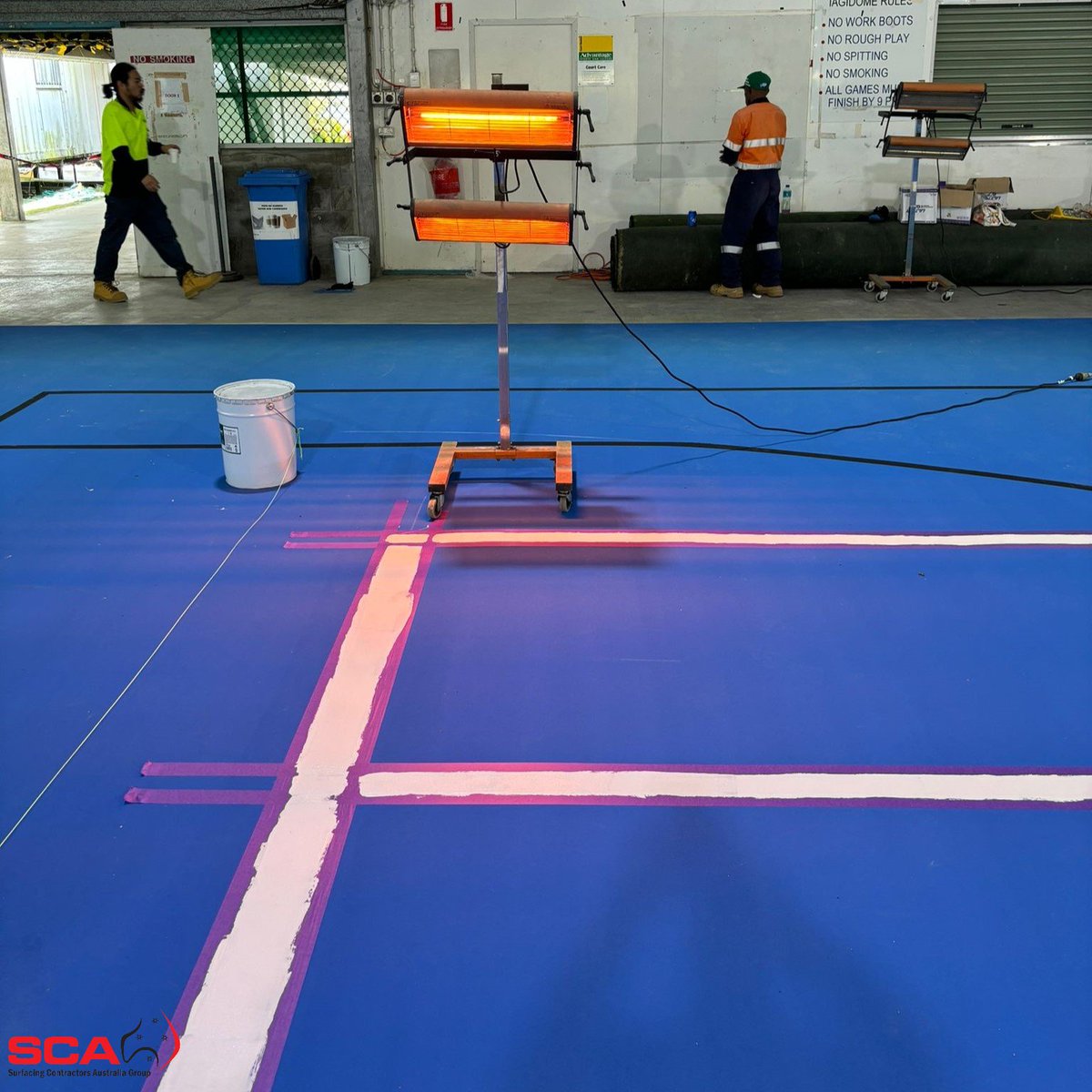 Surfcongroup's tweet photo. Iagifu Ridge Camp - Papua New Guinea
Surface installed: 825m2 of Greenset Acrylic cushion system

~1st Place for Surfacing of Commercial Sports Courts (Acrylic) at the 2024 SAPIA National Industry Conference~

#sportsandplay#sportsandrecreation #sportsurfacing https://t.co/dSQR0FYIoi