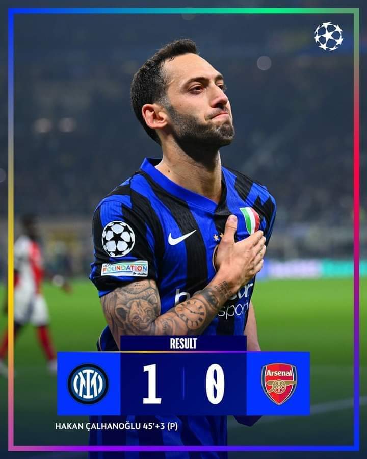 LalangNet's tweet photo. Tahukah anda?

Arsenal kini gagal menjaringkan sebarang gol dalam 5 lawatan terakhir mereka ke Itali dalam Champions League ❌️🔴 https://t.co/sVhaeOKNU4