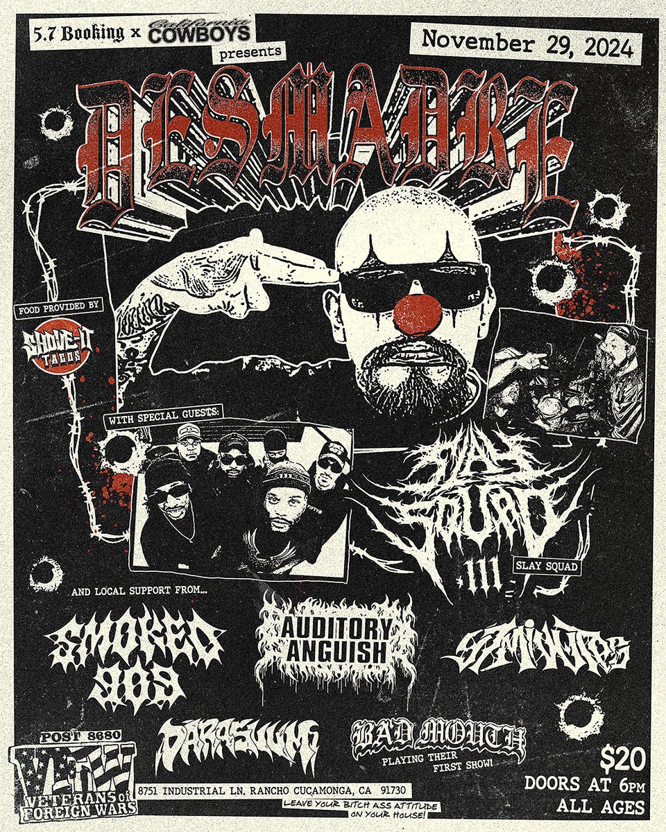 November 29. Rancho Cucamonga. Mark your calendars!