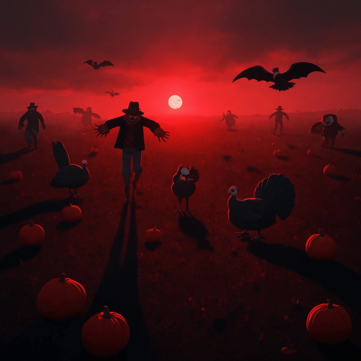 svAI__'s tweet photo. 3/24 of #ThankScreaming

“Haunting Harvest”

Prompt in ALT if you want to give it a try or post your own ThankScreaming creations below 👇 
😃 🎃 🦃 👻 https://t.co/sOjEKDnHOV