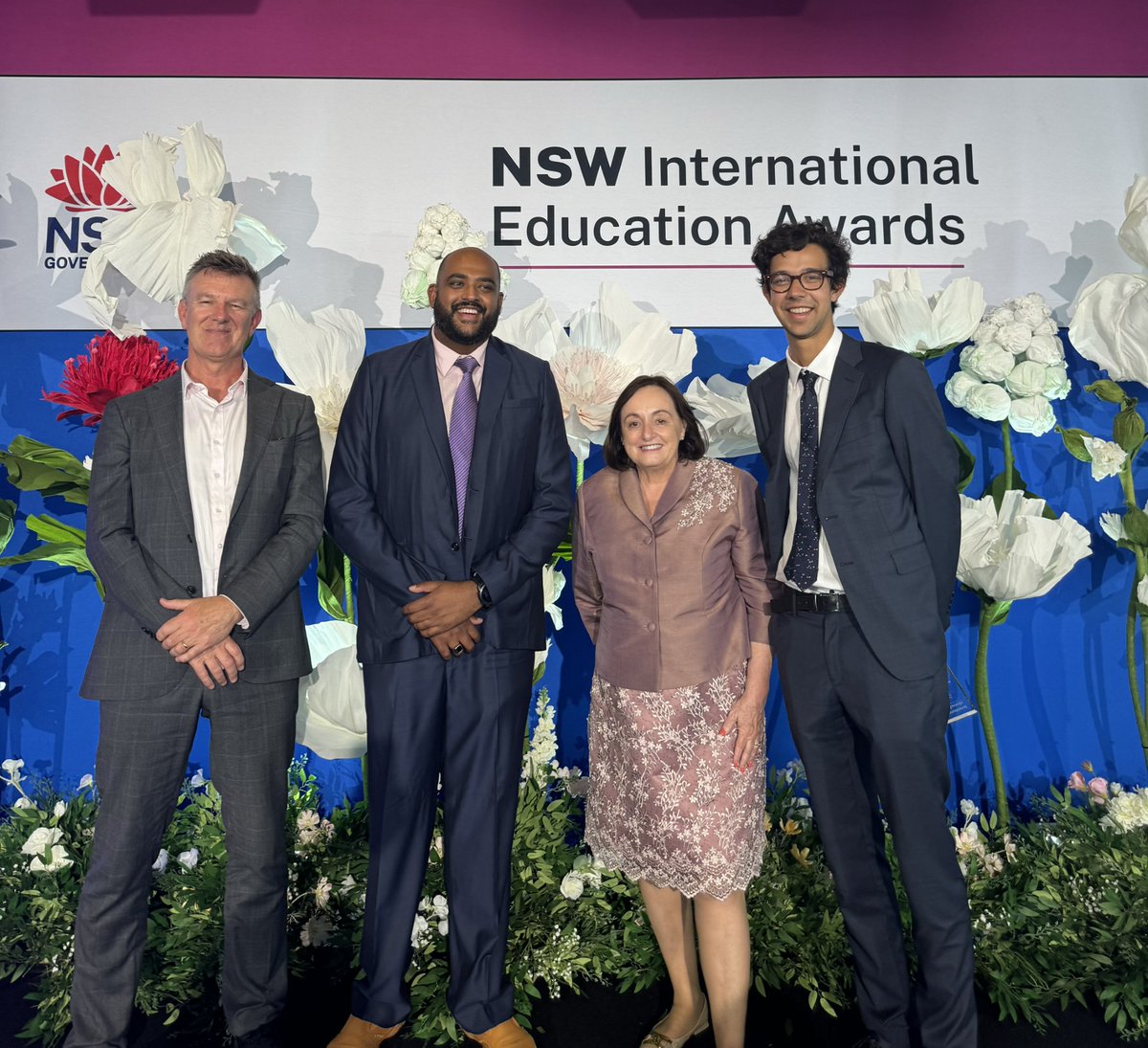 DrPMDavidson's tweet photo. Fabulous to be able to celebrate with @UNSW  Water Safety Program winners of the NSW International Education Industry Awards @StudyNSW @AnoulackMP  #StudyNSW https://t.co/hWgnMubGHK
