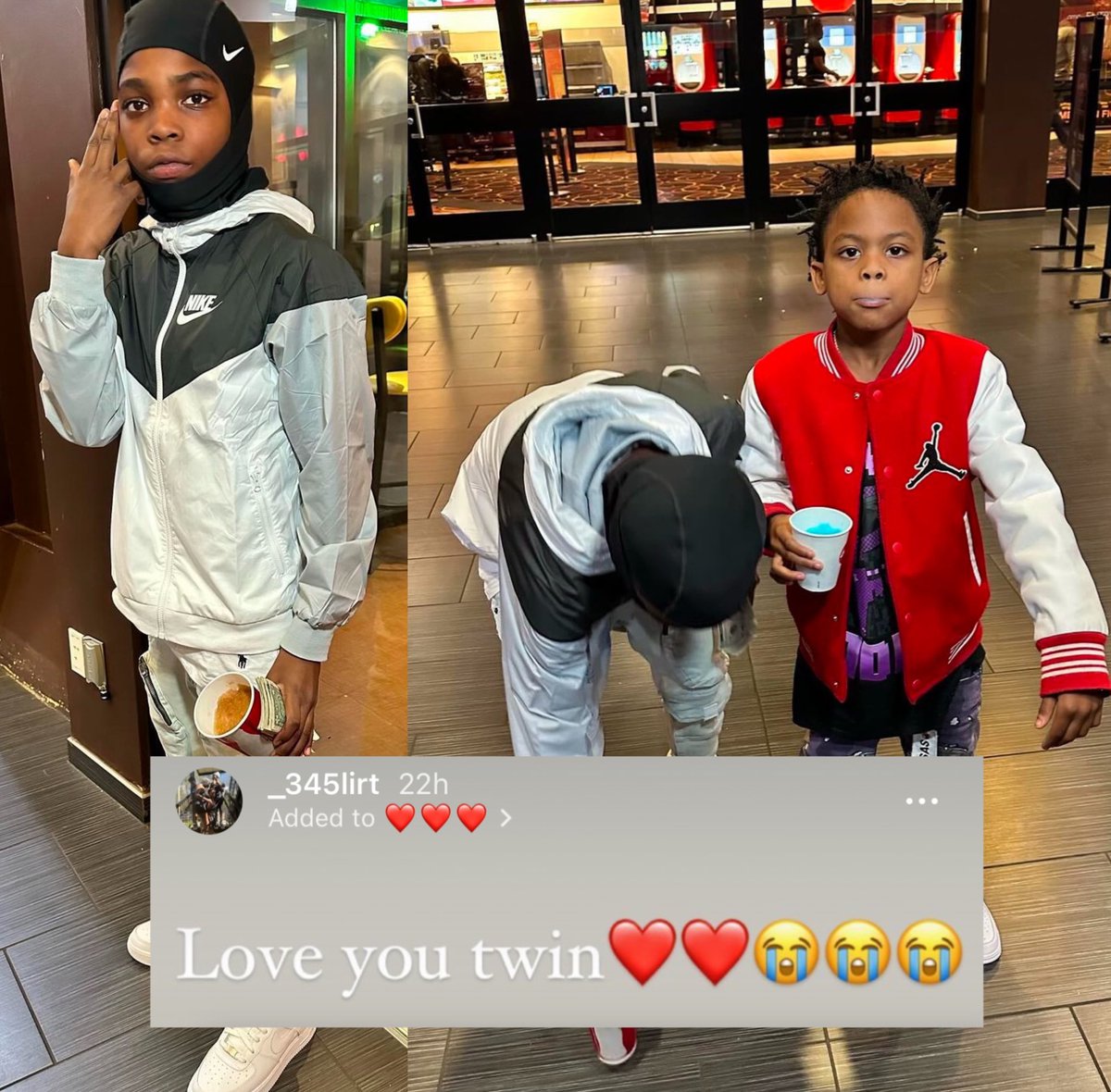 mymixtapez's tweet photo. 10 year old rapper Lil RT’s 14 year old friend was shot and killed in Atlanta. 🕊️

Prayers for Lil RT and his friends and family. 🙏 https://t.co/SrFe8knv3g