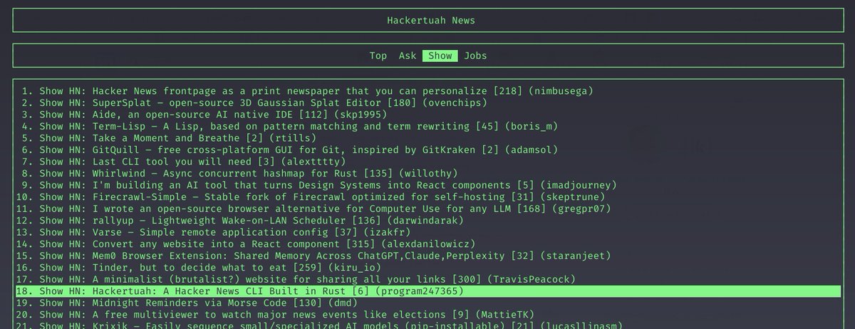 program247365's tweet image. Guess where I found out that my project made the top 20 of Hacker New&apos;s &quot;Show&quot;...?

Ha, so meta.