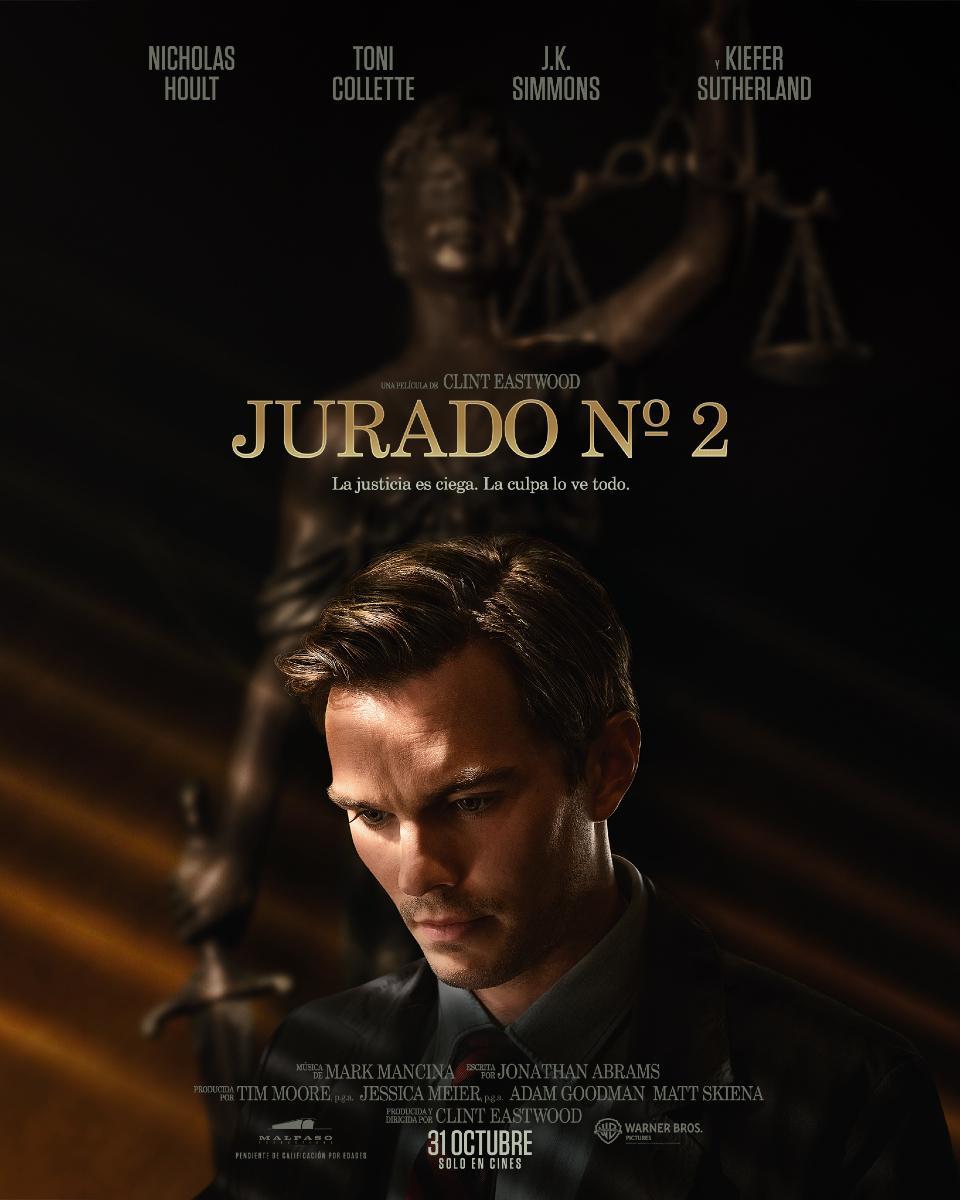 miradasdecine's tweet photo. Jurado Nº2 repele las falsas apariencias socialmente aceptadas y reivindica un sistema que facilite justicia para todos del modo más riguroso y por encima de toda subjetividad, eso sí, prescindiendo de los Magnum 45. Por @AntoniPeris https://t.co/WNn5UD83rP https://t.co/C6EgWsTn1c