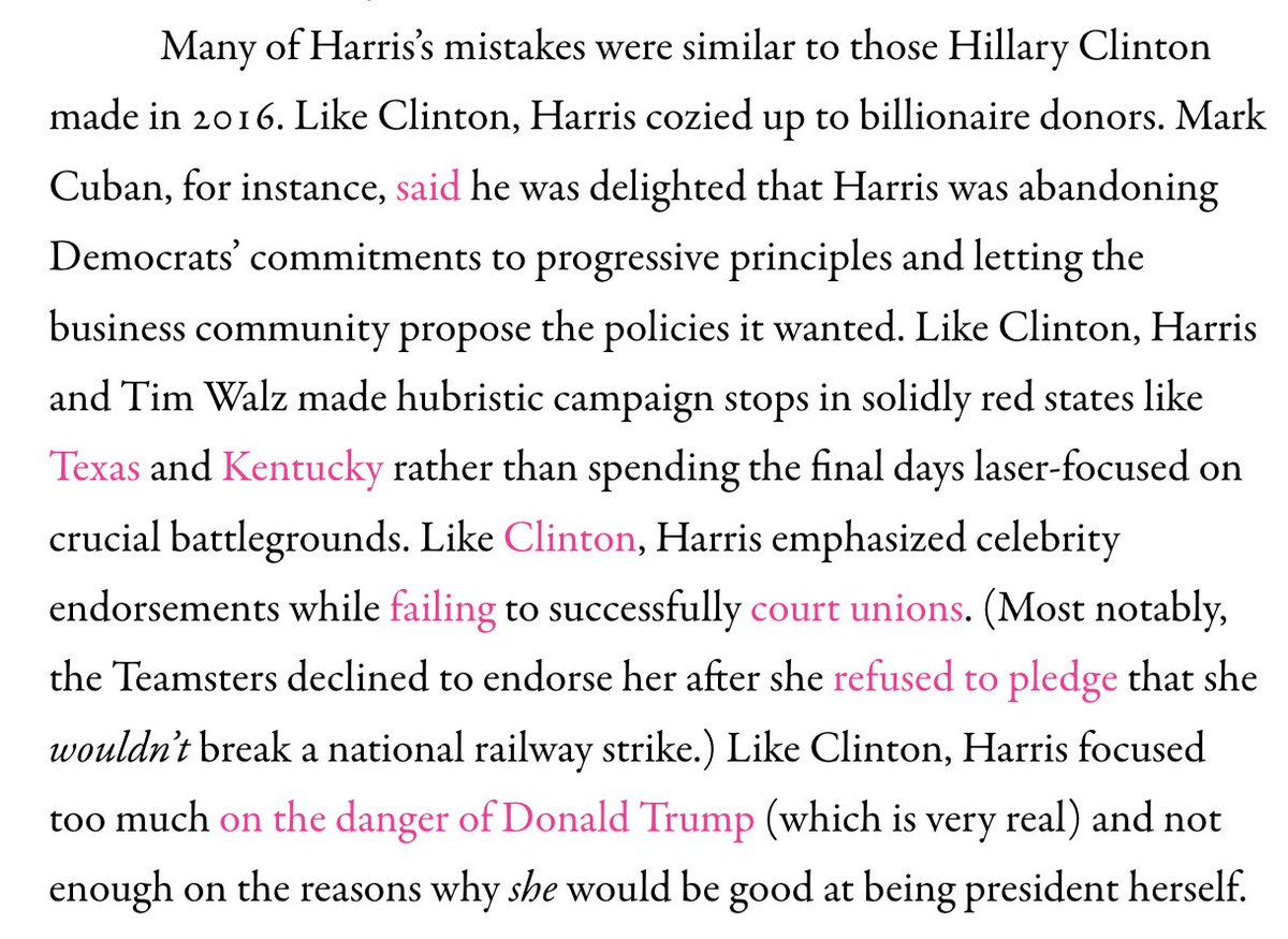 Kamala Harris truly is Hillary Clinton 2.0.
