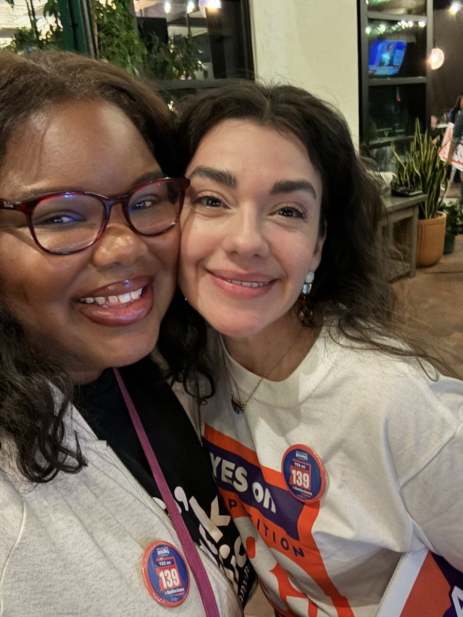 The bright spot in my night was getting to celebrate the victory of prop 139 with my girl Ms. Serrano. 

I am so proud of her and everything that she has accomplished. She does not get nearly enough credit.