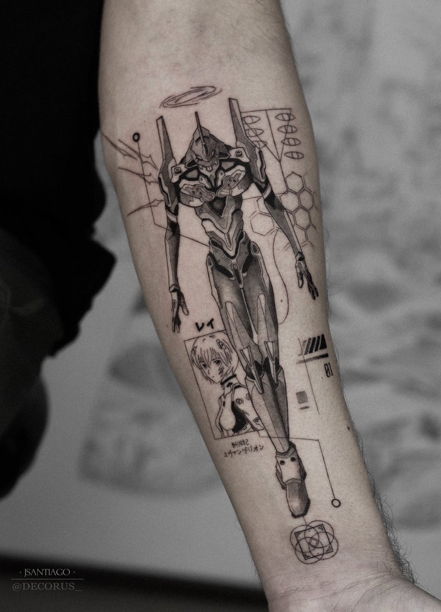 Blue_sky_noise's tweet photo. Siempre había querido hacer un tatuaje de Evangelion 🥹 https://t.co/xiMT8LgdPJ