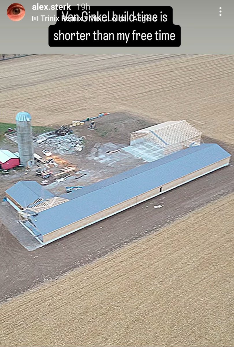 Thanks to Alex sterk for these pics of a chicken facility build for <a href="/sterkag/">Bernie</a>