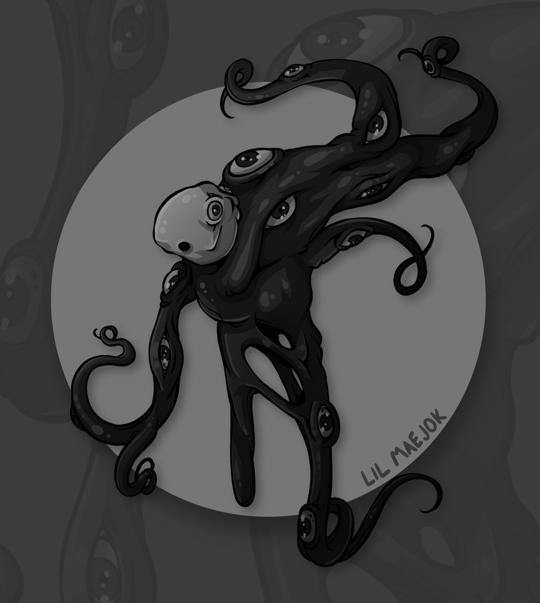 coravidae's tweet image. Just a lil guy :) a lil man

#fishtanklive #fishtankdotlive #lilmaejok #maejok #horror #creepy #art