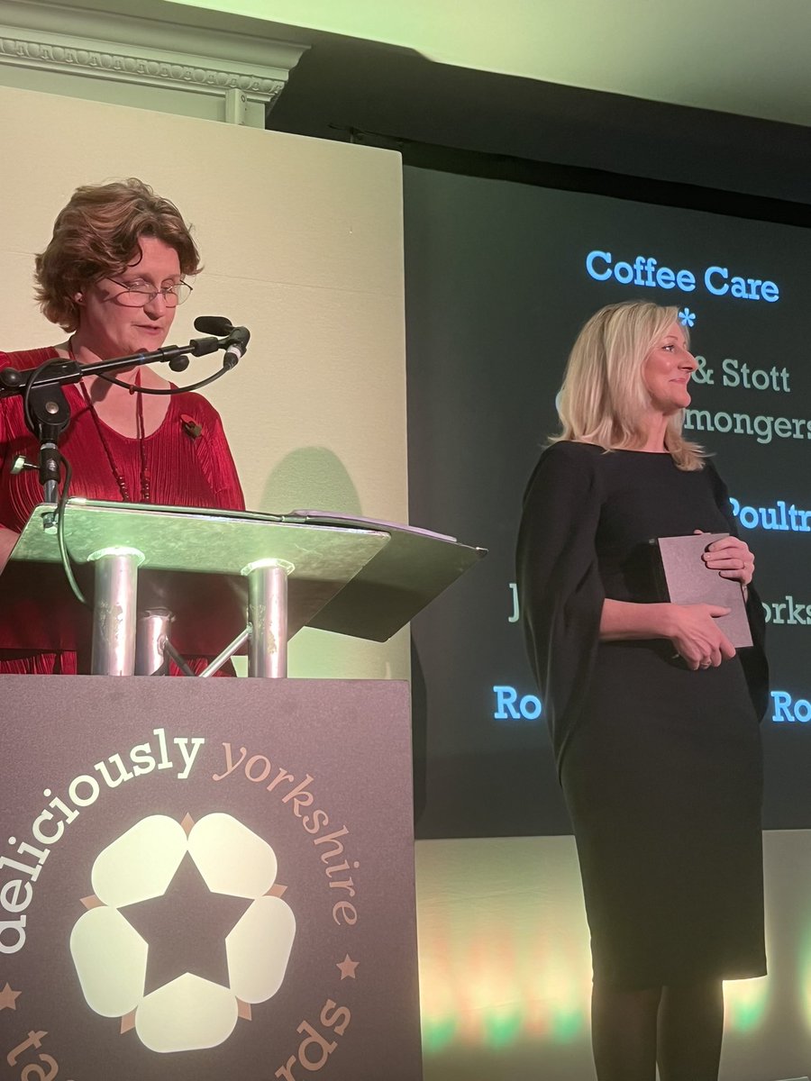 What a great night <a href="/local_food/">Deliciously Yorkshire</a> #foodanddrinkawards2024 some fabulous winners and finalists well done to all <a href="/Rhucello/">Rhucello</a> <a href="/andrewpern/">Andrew Pern</a> <a href="/yorkshireapples/">Yorkshire Wolds Apple Juice</a> <a href="/YorkshireOil/">YorkshireOil</a> @farmercopleys to name a few 👍😀❤️