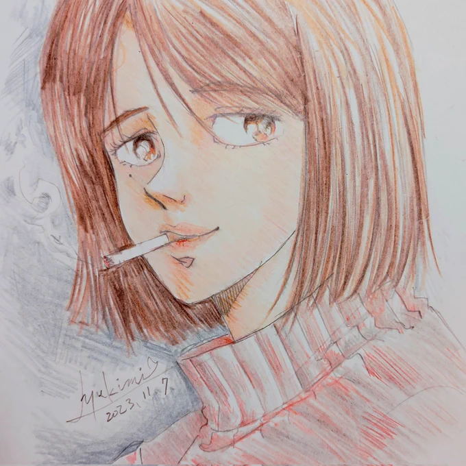 しょーこちゃん✧𝙷𝚊𝚙𝚙𝚢 𝙱𝚒𝚛𝚝𝚑𝚍𝚊𝚢✧去年の絵だけど、すきだお #家入硝子生誕祭2024  #家入硝子誕生祭2024 