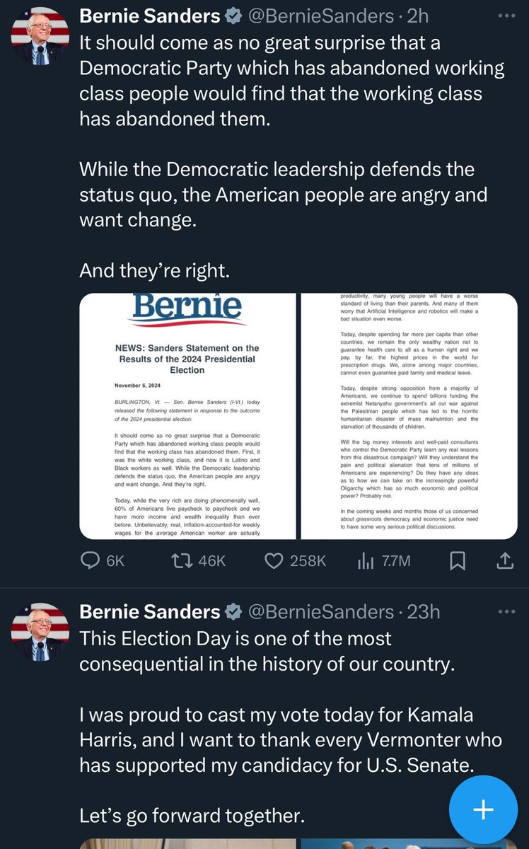 wmgarmon's tweet photo. Grampa Marx not exactly wrong here, but completely missing his textbook use of hindsight bias

There definitely was absolutely no one who saw the Dems turning into Neocons

No one noticed Bidens cognitive decline years ago

Not one soul noticed any of these issues until yesterday https://t.co/Hr2GW0ECwE