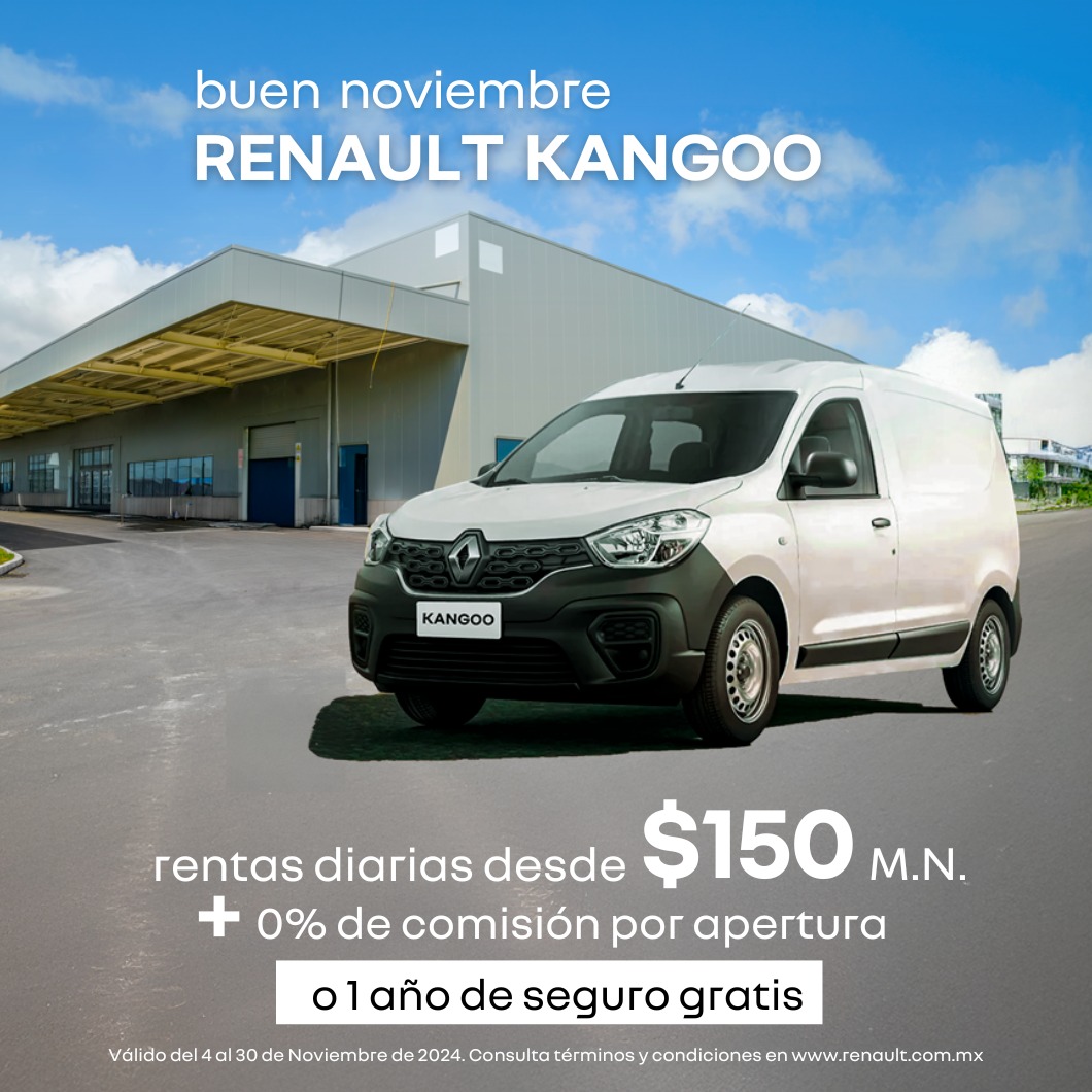 RenaultZiga's tweet photo. Renault Kangoo, el vehículo para tu negocio puede ser tuyo con pagos diarios desde $150. 😱
Acércate con tu asesor de ventas para conocer los más detalles 🙌
°
°
°
#RenaultIxtapaluca #RenaultKangoo #Ixtapaluca #Utilitarios https://t.co/K368aPwZUg