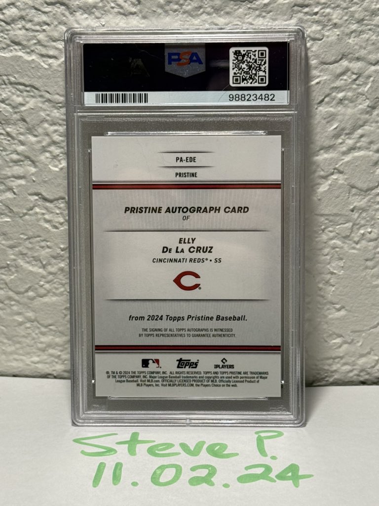 clearlycollect's tweet photo. @paullydoughnuts Cruz $1,800 https://t.co/qzitlMx9Gb