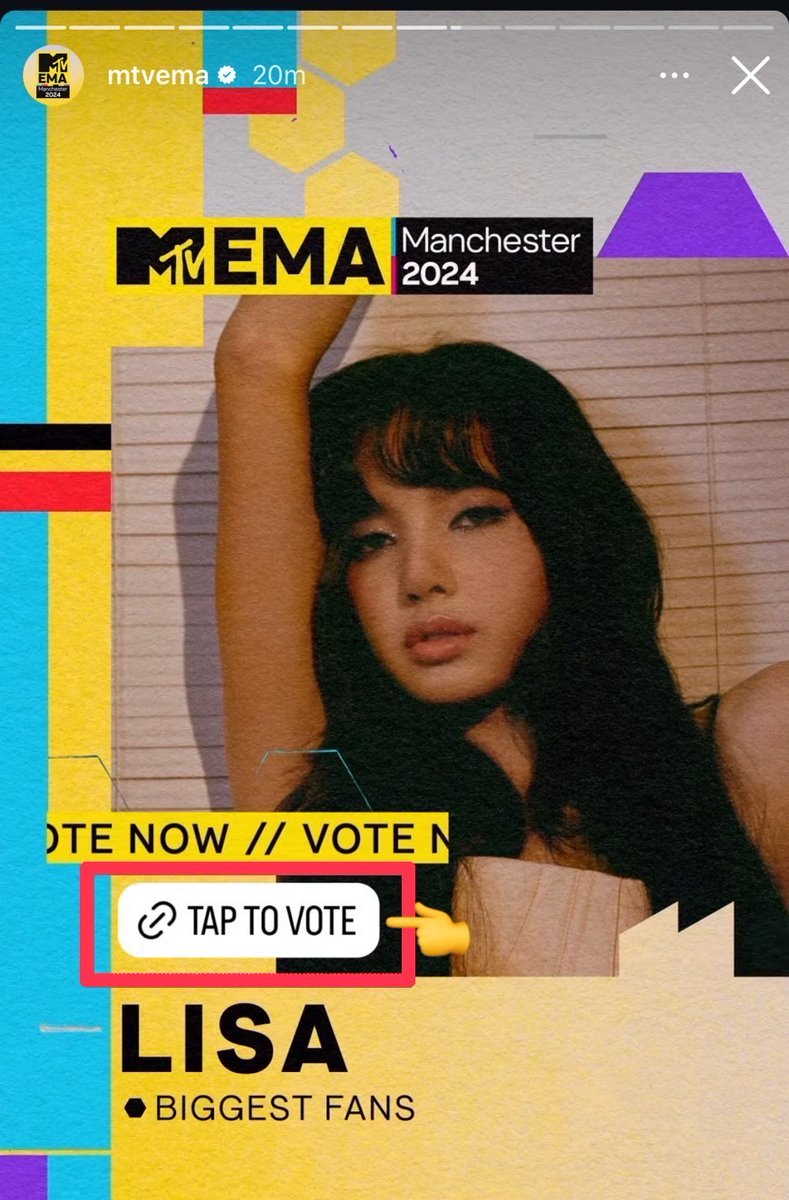Love_lala_lisa's tweet photo. 📢ทุกคนเข้าไปโหวต EMA หมวด Biggest Fan ใน Ig story ของ @mtvema กันต่อได้นะคะ 💪
✅เข้า ig เสิช @mtvema
✅กด Tap to vote
✅จะลิ้งไปหน้า thank you =สำเร็จ
ทำซ้ำเพื่อโหวตได้ไม่จำกัดค่ะ ✨💪✌️✌️
👇
https://t.co/IFRYn762GO
#LISA #VoteLISA #MTVEMA @wearelloud https://t.co/CyzIBBVFyr