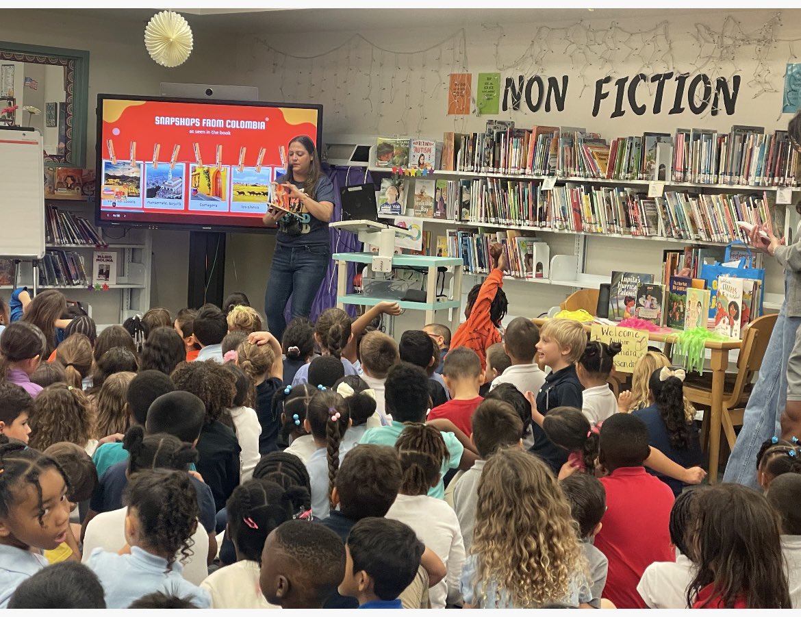 Jodi Martin (@jodimartin_ap) on Twitter photo Our students enjoyed an amazing author visit today with <a href="/apalessandri/">🌺 Alexandra Alessandri (updates only) 🌺</a>. Thank you for sharing your books with our students! <a href="/BCPSNorthRegion/">BCPS North Region</a> <a href="/DirMWS/">Merideth Weiss-Schnur</a> Our students enjoyed an amazing author visit today with <a href="/apalessandri/">🌺 Alexandra Alessandri (updates only) 🌺</a>. Thank you for sharing your books with our students! <a href="/BCPSNorthRegion/">BCPS North Region</a> <a href="/DirMWS/">Merideth Weiss-Schnur</a>