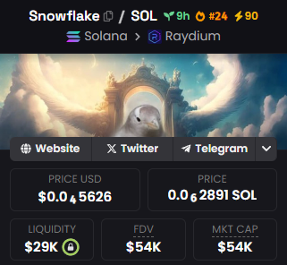 snowflake deserves so much more...

mfers ran it to 600k and pulled the plug

currently being CTO'd - prayers up for Snowflake