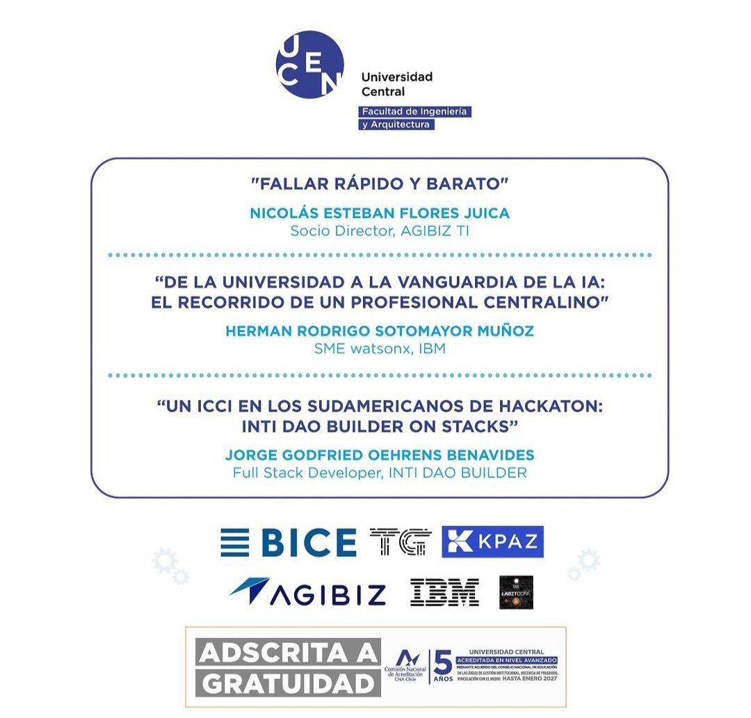 andresanemic (@andresanemic) on Twitter photo Mañana <a href="/OehrensJorge/">Jorge Oehrens</a> y el team de <a href="/intidao/">INTI: DAO Builder ☀️</a> estaremos compartiendo en la <a href="/ucentral_cl/">Universidad Central de Chile</a> hablando sobre la hackathon organizada por <a href="/StacksLatam/">Stackslatam.btc 🟧🇵🇪🇦🇷🇨🇴🇲🇽🇨🇱🇻🇪🇸🇻🇧🇴</a>
El fin del año ha estado muy bueno y estoy seguro que el 2025 será espectacular ☀️ Mañana <a href="/OehrensJorge/">Jorge Oehrens</a> y el team de <a href="/intidao/">INTI: DAO Builder ☀️</a> estaremos compartiendo en la <a href="/ucentral_cl/">Universidad Central de Chile</a> hablando sobre la hackathon organizada por <a href="/StacksLatam/">Stackslatam.btc 🟧🇵🇪🇦🇷🇨🇴🇲🇽🇨🇱🇻🇪🇸🇻🇧🇴</a>
El fin del año ha estado muy bueno y estoy seguro que el 2025 será espectacular ☀️