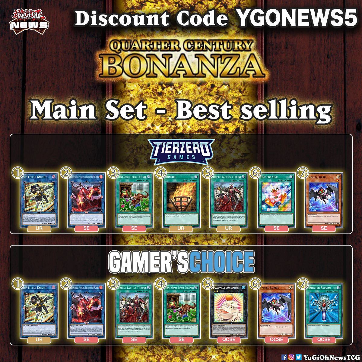qcr bonanza yugioh card list Amazon.com: Yu-Gi-Oh! Trading Card Game: Quarter Century Bonanza Booster Box