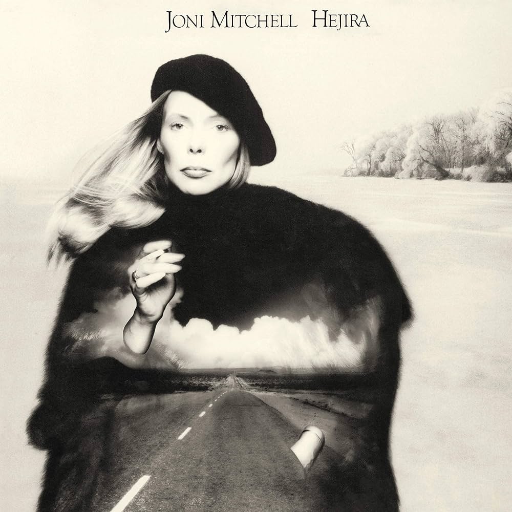 717Lastwaltz's tweet image. おはようございます🎂朝の１枚は

「Hejira」1976
Joni Mitchell

“お元気で !”と願うジョニ·ミッチェル(vo.g) 81歳の誕生日。ジャズ系の音楽家との共演はあったが、これは音楽性の高い名盤。“ラストワルツ”で披露した「Coyote」を始めJaco Pastorius(b) Larry Carlton(g)達との夢物語でした。HBD💐