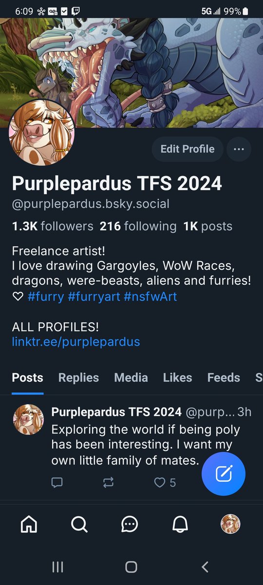 Gin follow UWU