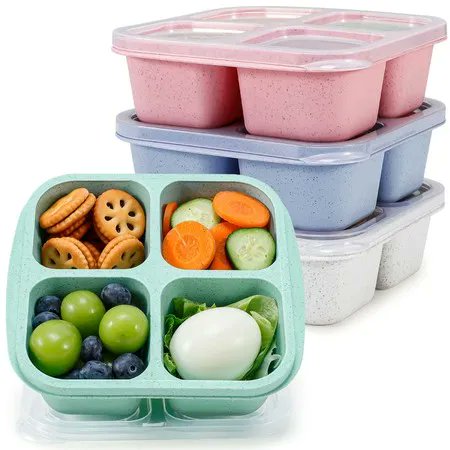 BestDealsCoNz's tweet photo. Wheat Straw Snack Containers 4 Compartment Food Bento Boxes
Buy Now >>> https://t.co/L3chOWBpf2
#SnackContainers #FoodContainers #FoodBoxes #BentoBoxes #SnackBoxes https://t.co/ASXzDiyR0Q