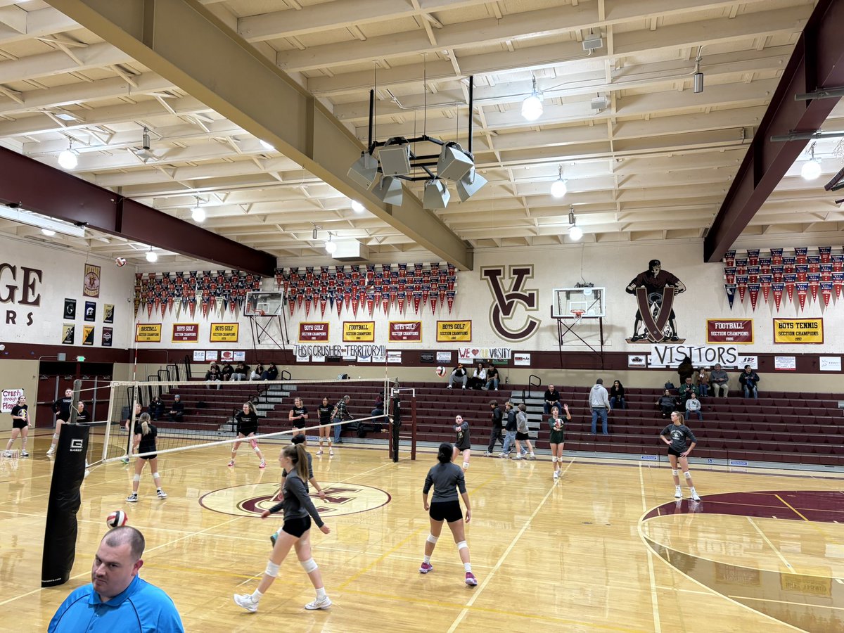 Kienan O'Doherty (@kodoherty22) on Twitter photo Made it to <a href="/VHSATHLETICS/">VC Athletics</a> for a NCS semifinal in Division 4 volleyball. Top seeded Crushers (14-16) taking on No. 5 Sonoma Academy (22-7). Regardless of result, both schools will play on Saturday, one in the final and the other in the third-place game #PDPreps Made it to <a href="/VHSATHLETICS/">VC Athletics</a> for a NCS semifinal in Division 4 volleyball. Top seeded Crushers (14-16) taking on No. 5 Sonoma Academy (22-7). Regardless of result, both schools will play on Saturday, one in the final and the other in the third-place game #PDPreps