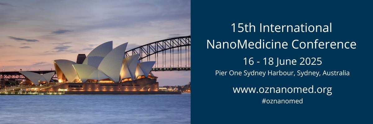 NanoMed (@nanomed_unsw) on Twitter photo 📢📢 Abstract submissions & registration are now open! Join us in Sydney, Australia next year for the 15th International NanoMedicine Conference! #OzNanomed oznanomed.org
<a href="/MK_CCI/">Prof Maria Kavallaris AM 🌈</a> <a href="/KrisKilian/">Kristopher Kilian</a> <a href="/peterwich/">Peter Wich – WichLab</a> <a href="/TKumeria/">Dr. Tushar Kumeria</a> <a href="/YingZhu827/">Ying Zhu 🦋@yingzhu.bsky.social</a> <a href="/QiaoRuirui/">Ruirui Qiao</a> <a href="/SophiaZiGu/">Zi Sophia Gu</a> <a href="/VittorioOrazio/">Orazio Vittorio</a> 📢📢 Abstract submissions & registration are now open! Join us in Sydney, Australia next year for the 15th International NanoMedicine Conference! #OzNanomed oznanomed.org
<a href="/MK_CCI/">Prof Maria Kavallaris AM 🌈</a> <a href="/KrisKilian/">Kristopher Kilian</a> <a href="/peterwich/">Peter Wich – WichLab</a> <a href="/TKumeria/">Dr. Tushar Kumeria</a> <a href="/YingZhu827/">Ying Zhu 🦋@yingzhu.bsky.social</a> <a href="/QiaoRuirui/">Ruirui Qiao</a> <a href="/SophiaZiGu/">Zi Sophia Gu</a> <a href="/VittorioOrazio/">Orazio Vittorio</a>