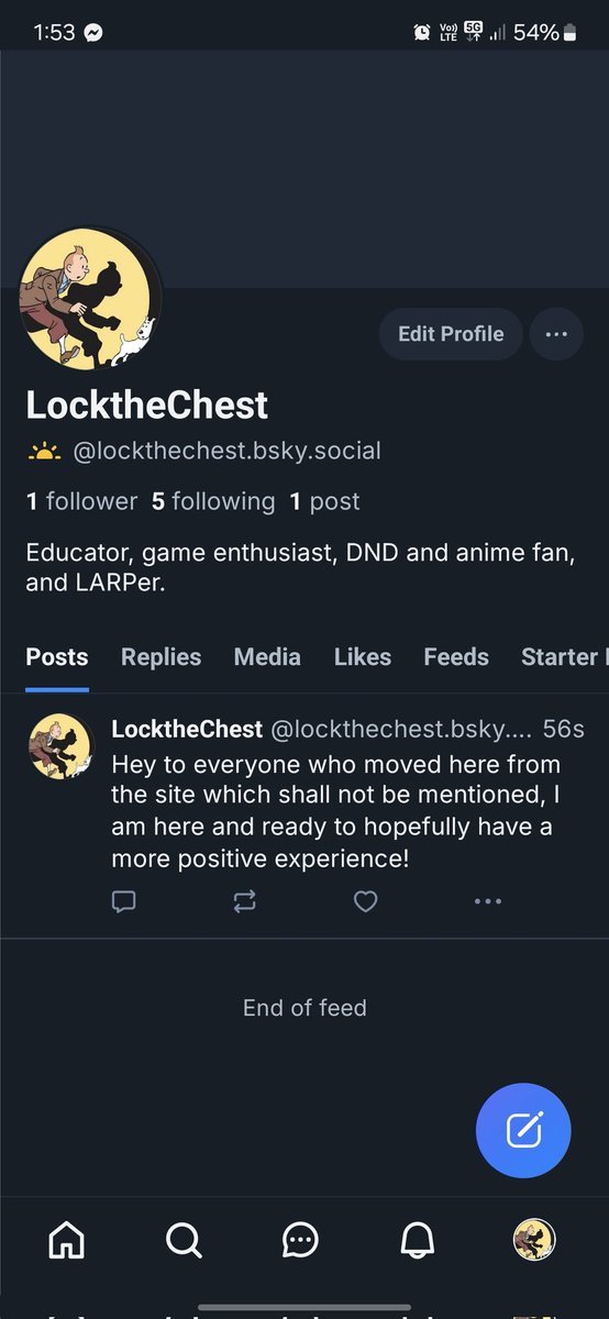 LocktheChest's tweet photo. Made the choice to move over to the other site as well, as this site has become a big source of negativity. You can find me here: https://t.co/I785IeVAHR