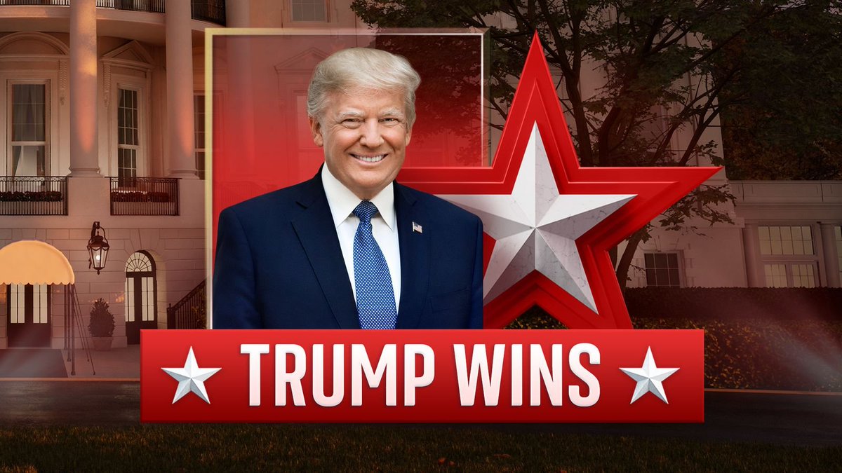 Trump_Society's tweet photo. 🇺🇸Its official, we won crypto fam!

To celebrate the elections, we'll be releasing a commemorative collection on #Cardano and #Solana, mint dates to be announced!

#USAElection2024 #Trump2024
