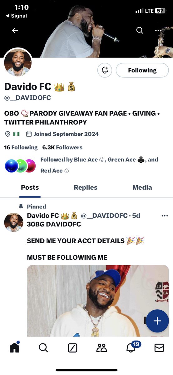 Michell85702919's tweet photo. @Sir_Jedi @__DAVIDOFC 9068799776 OPay https://t.co/i6Ms4rPoN9