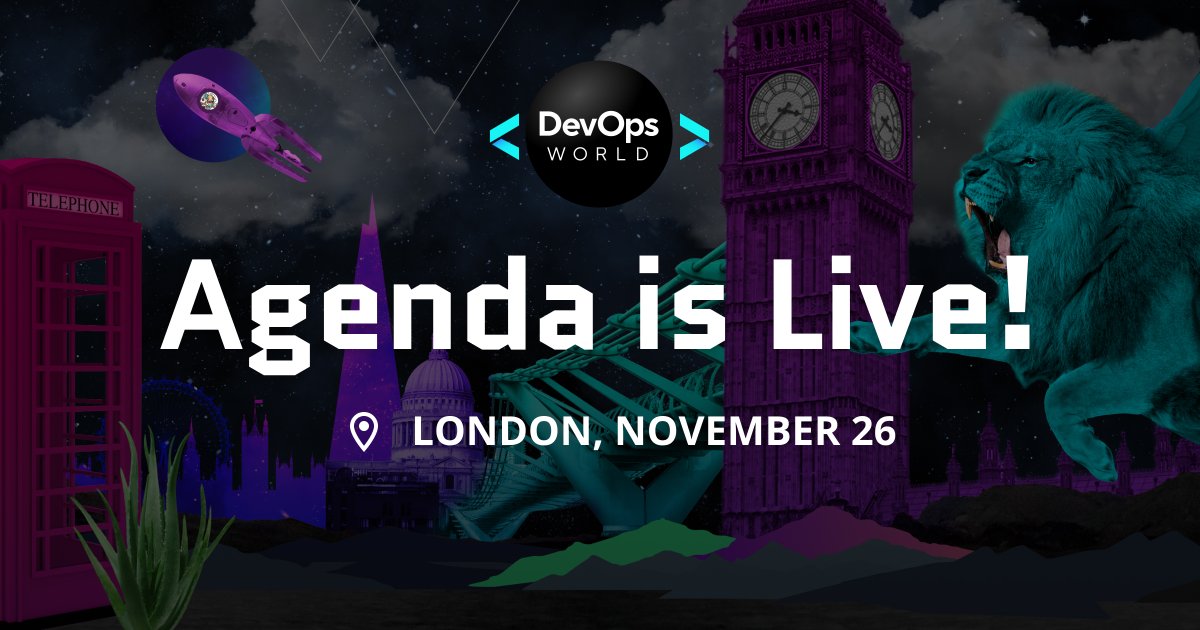 CloudBees's tweet image. Who&apos;s ready to have a jolly good time at #DevOpsWorld Tour in London? 🇬🇧

Come join the CloudBees team in-person on Nov 26 to explore what&apos;s on the horizon for #DevOps and celebrate 20 years of Jenkins! 🎉

Register here: bit.ly/3UHt41z
