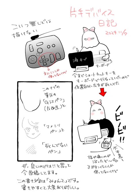 片手デバイス 