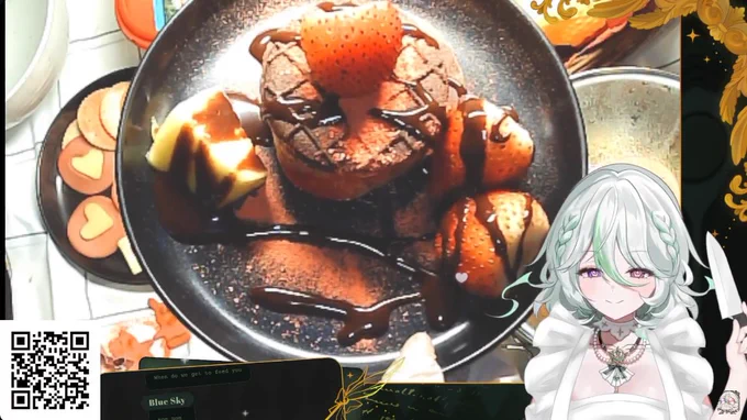Thanks for a great Cooking Stream Alias! All the food looks delicious! Will be sure not to leave a single morsel on the plate!#AlivenHaunting 