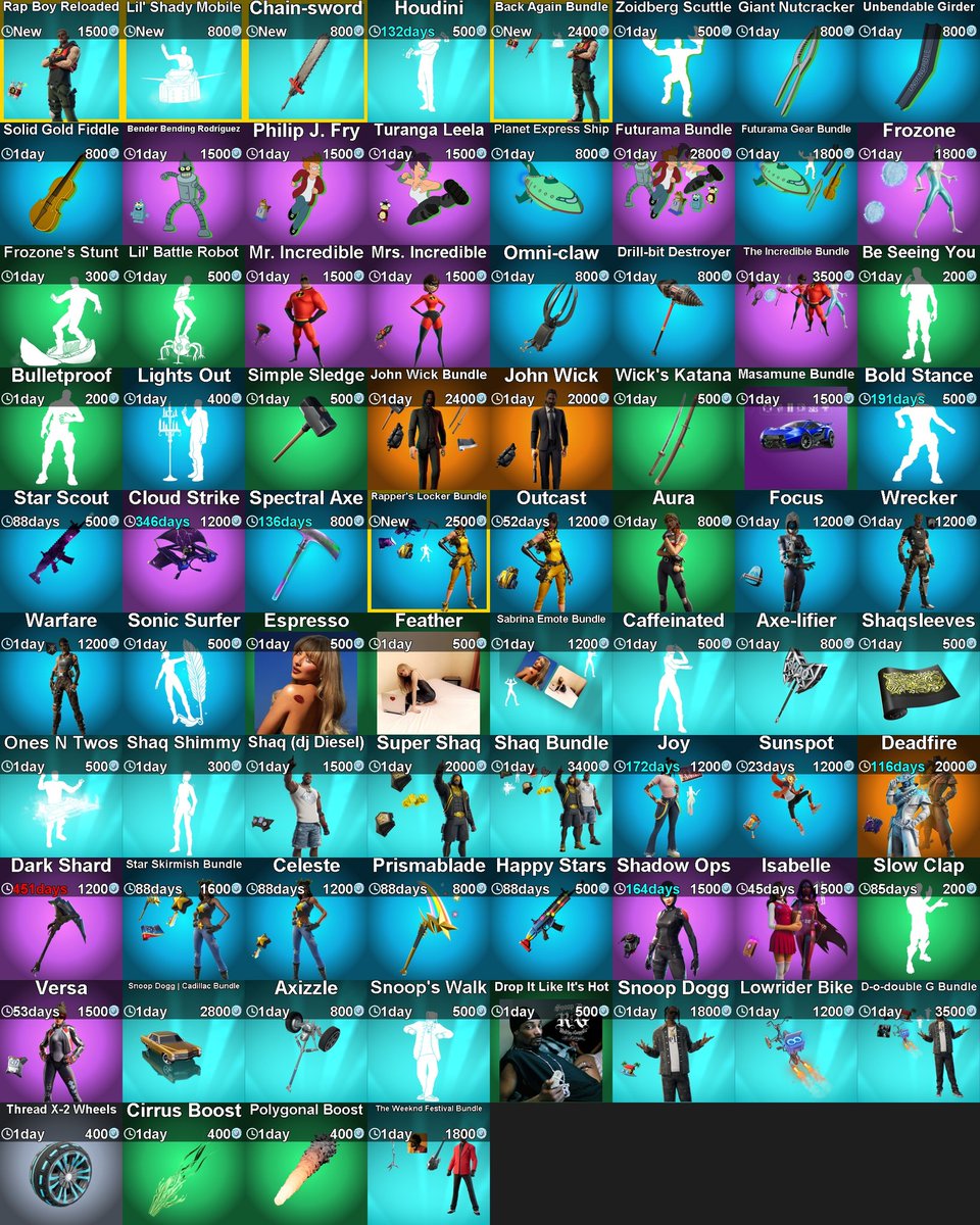 GSM2588's tweet photo. Today's item shop ✧ november 6
80 vbucks available🙉💥
.
.
.
#Fortnite #Fortniteitemshop #Fortnitestw #Fortnitevbucks
#FortniteRemix https://t.co/JqKwgiLhaI
