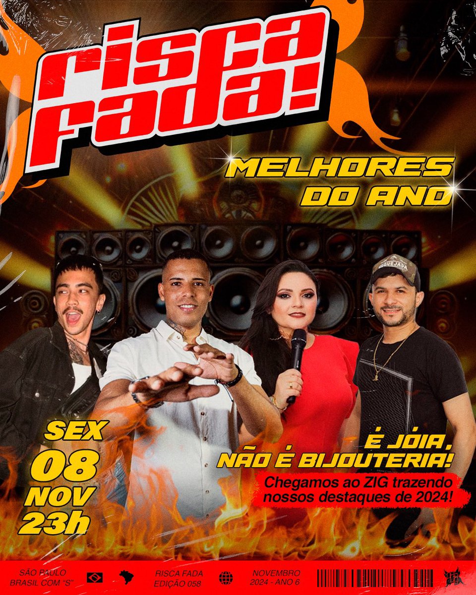 falameuanjo's tweet photo. ATENÇÃO! último baile do risca fada do ano e dps retornamos só pro carnaval! shows de rom santana e eliane melo e mazinho teclas cantando marília mendonça, além de sets de @jojomarrua, @nervoasiatico, @badgyalhihi, @fetiozo e euzinha💅

✨NO ZIG!✨

https://t.co/EV1PfIdW1m https://t.co/inD4fJIeSF