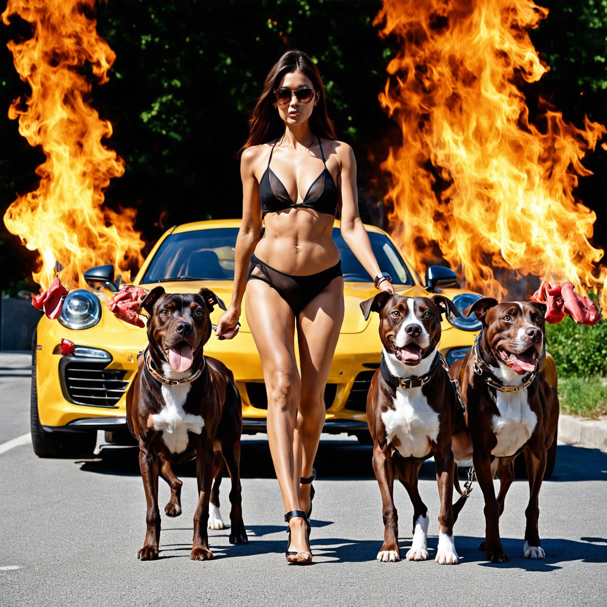 PirateDiffusion's tweet photo. Go as extreme as you want - Use our easy AI workflows. https://t.co/GqirJimjFD
#ai #aiart #aiphoto #aiphotoshoot #fire #pitpull #muppets #asiangirls #asian #babydoll #abd #porsche #epic #michaelbaythatshit https://t.co/byjmjew03w