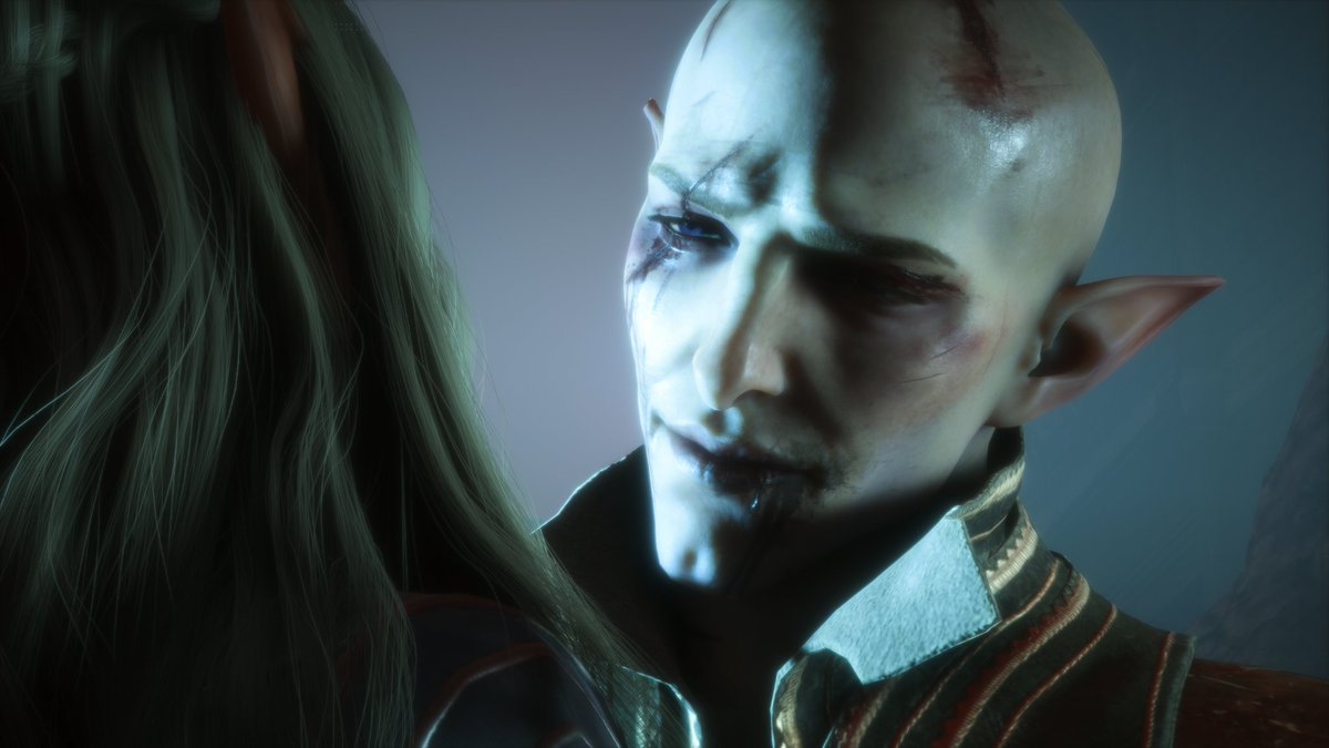 crystallisss's tweet photo. #VeilguardSpoilers #Solavellan #TheVeilguardSpoilers #Solas

He actually smiles after their kiss 🥹💜 https://t.co/BOMhlAETZu