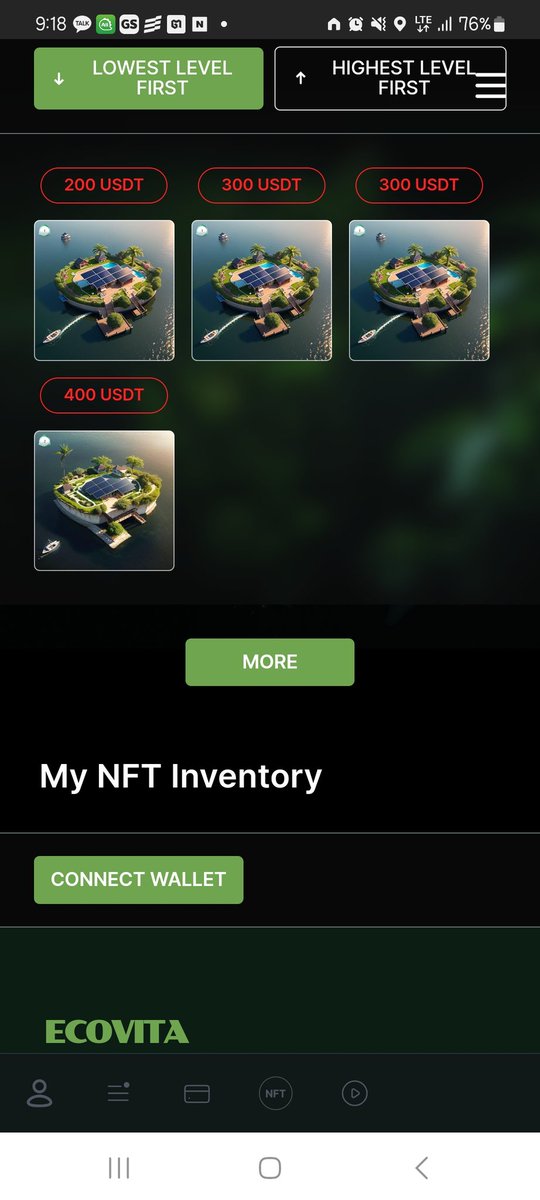 에코비타 ECOVITA 마켓 업데이트!
나날이 발전하고 있는 에코비타의 마켓 업데이트를 축하합니당🥳

#에코비타 #ecovita #마켓 #market #친환경프로젝트 #NFT #환경