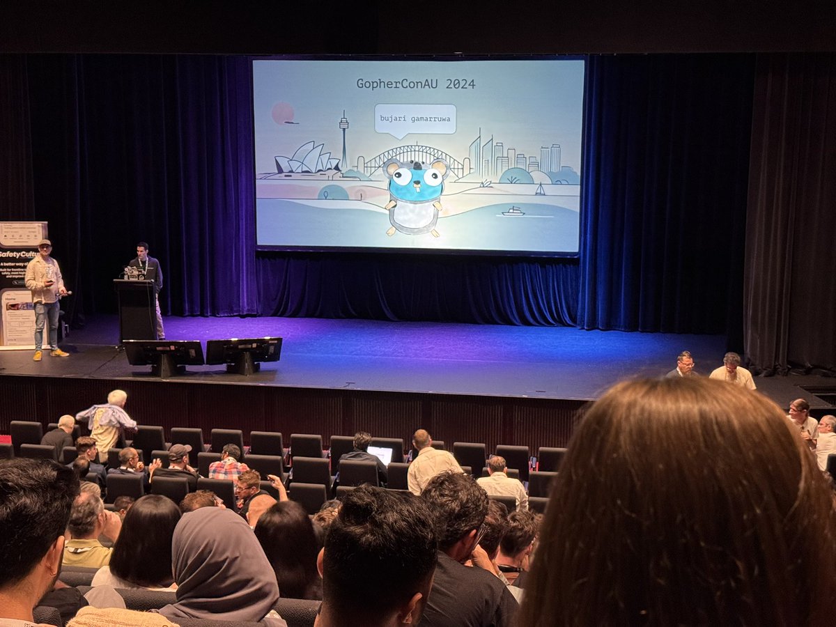 In the beautiful city of Sydney, a very beautiful conf ( <a href="/GopherConAUNZ/">GopherConAU</a>) going on and it’s amazing how not just talks but breakout sessions/hallway tracks leads to new friends. 

One such amazing human I met was <a href="/deadprogram/">Ron Evans</a> ❤️So much to learn from him, 

Here’s to meeting more!