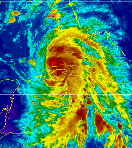 BobbiStorm's tweet photo. Many faces of #Rafael after crossing Cuba in the water again... https://t.co/Zn5gQXZek7