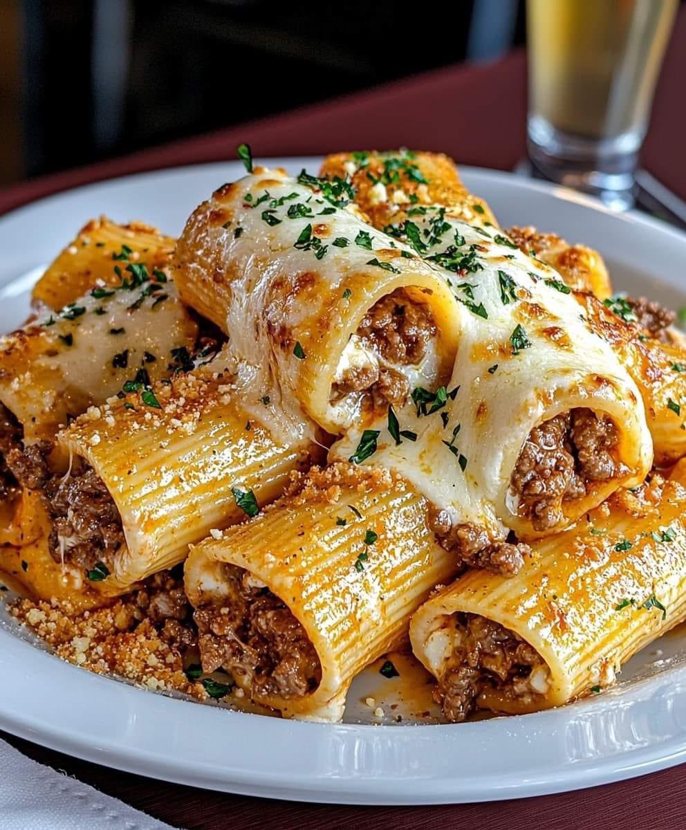 Creamy Ricotta Beef Stuffed Large Pasta Shells 🍝!

Smash or pass?
