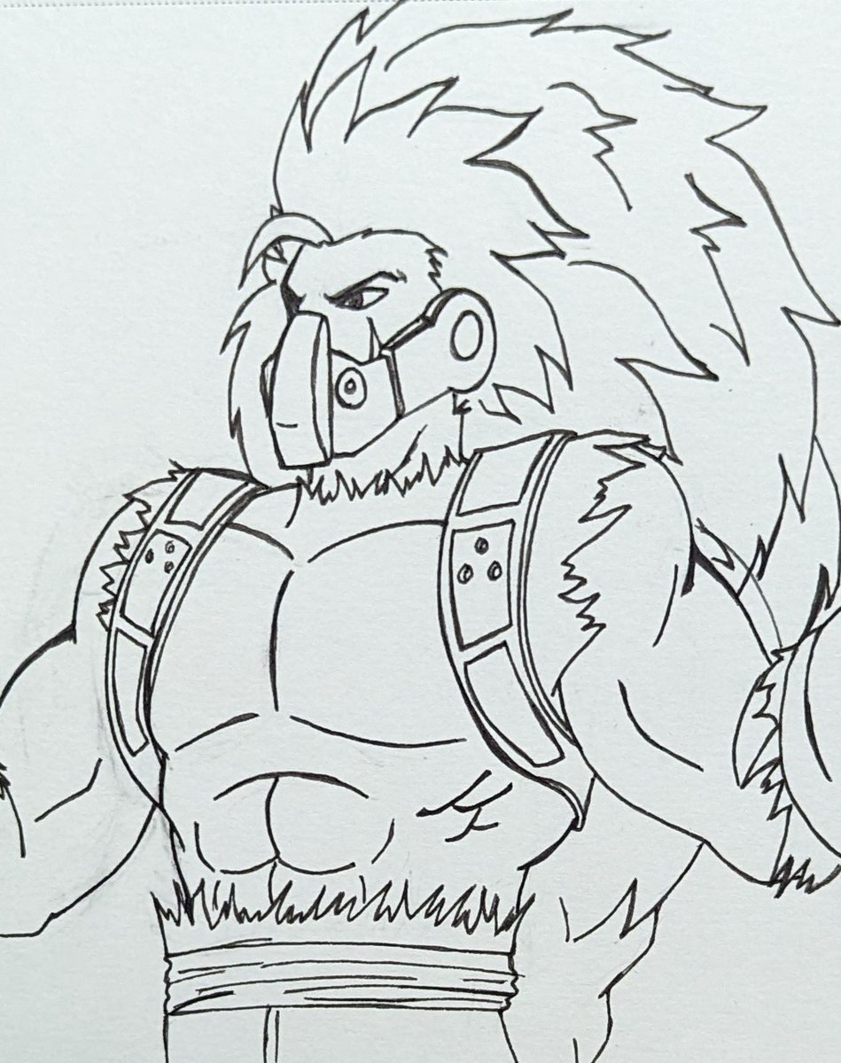Cyber54prime's tweet photo. Sketch of super Saiyan #cumber

#dragonball #dragonballheroes https://t.co/DzXWPUvdqz