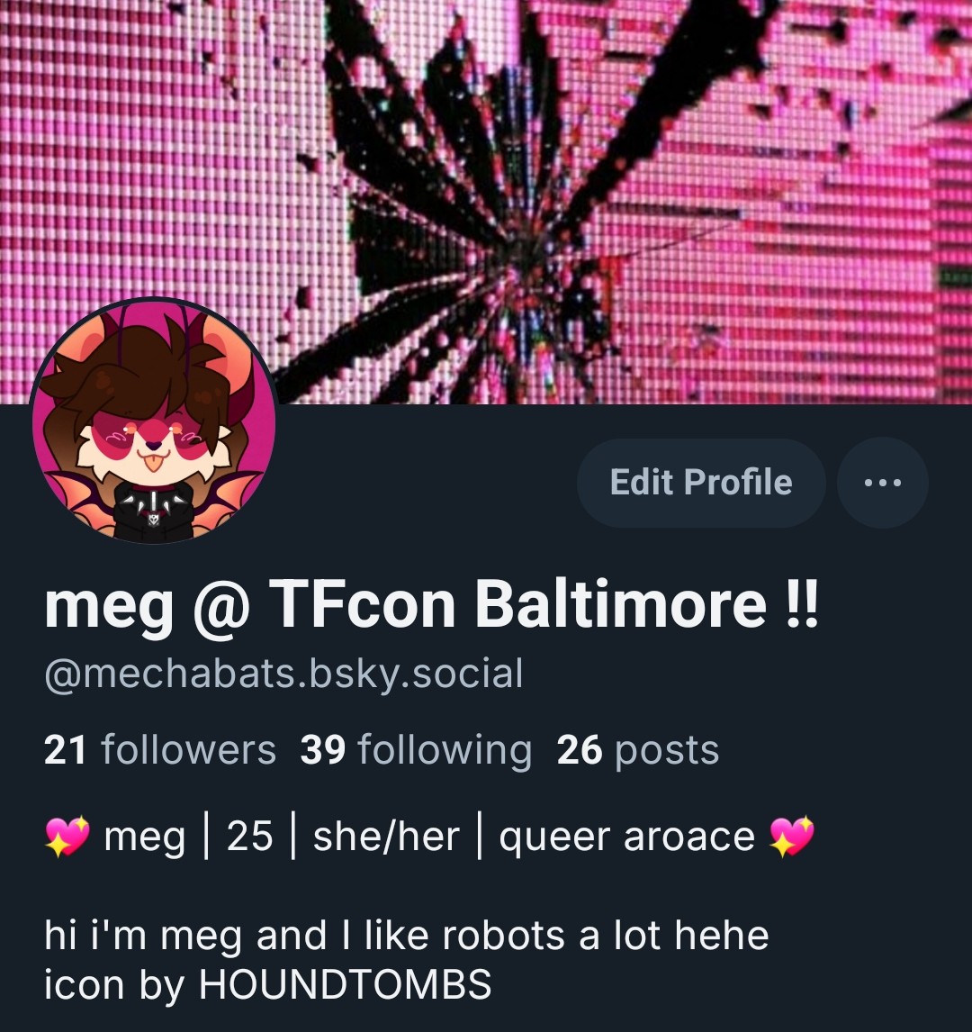 meg @ TFcon Baltimore! tweet media