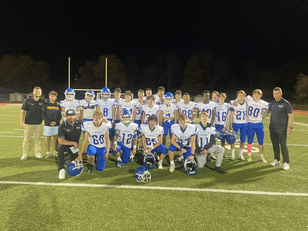 CoachRyan_MHS's tweet photo. Not the outcome we wanted to end the year. But from day 1 to today, every single one of these kids grew into not only better athletes, but better kids overall. Freshman football is about maturing, and I think that’s exactly what this group did. Thank you!! @Mahopac_AD @MahopacFB https://t.co/ynHGAjZUIZ