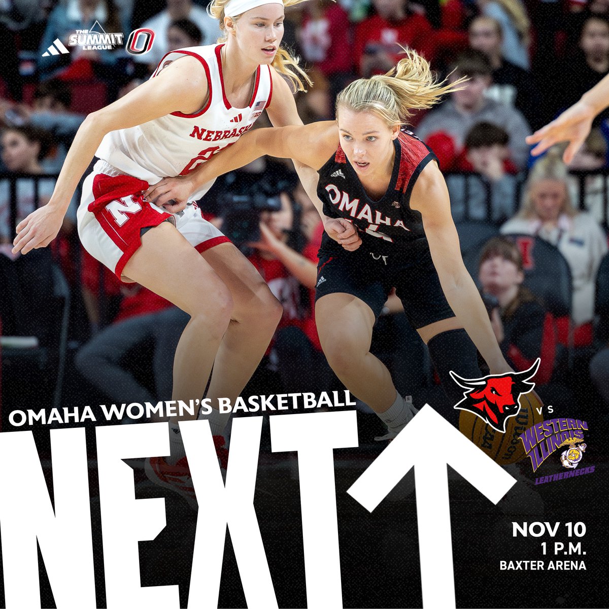 Omaha Womenβs Basketball (@omahawbb) on Twitter photo πHome is where the fun is!π
We're at Baxter Arena Sunday at 1 p.m. against Western Illinois!
πΊtinyurl.com/SummitLeagueNeβ¦
ποΈtinyurl.com/omavstix
#OmahaWBB
#GoMavs πHome is where the fun is!π
We're at Baxter Arena Sunday at 1 p.m. against Western Illinois!
πΊtinyurl.com/SummitLeagueNeβ¦
ποΈtinyurl.com/omavstix
#OmahaWBB
#GoMavs