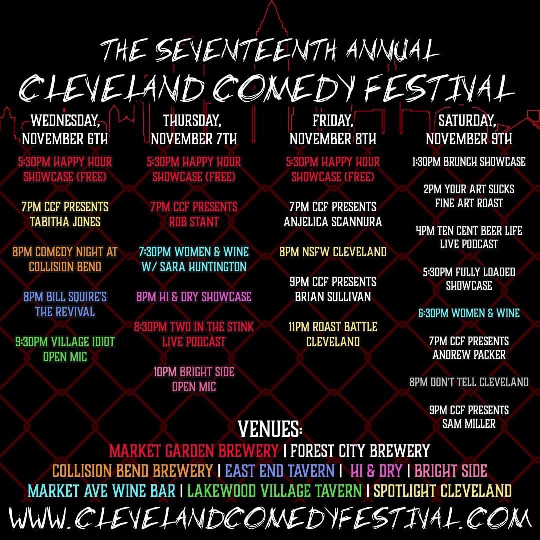 Cleveland Comedy Network & Festival tweet media
