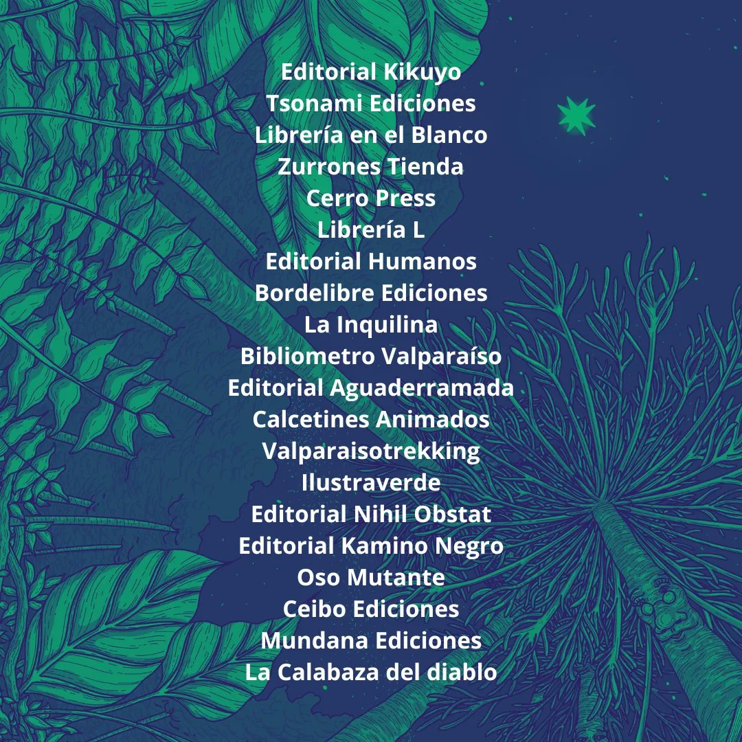 filvachile's tweet photo. 📚⭐ Editoriales participantes https://t.co/OMeWBTJKcv